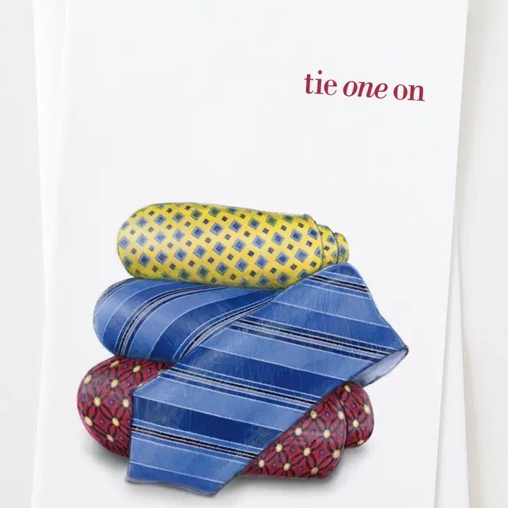 Tie One On Birthday Greeting Card Ohio Artisan Collective
